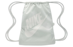 Nike Heritage Polyester Backpack Regular Unisex Light Silver & Iridescent