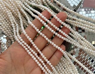 Жемчуг круглый 4мм, 3А