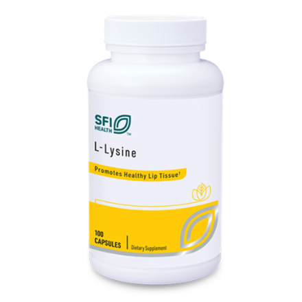 L-Lysine 500 мг 100 капсул Klaire Labs / SFI Health