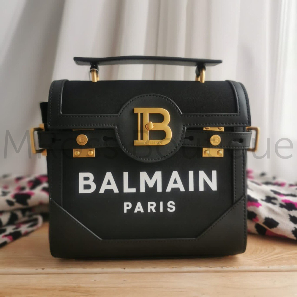 Черная текстильная сумка B-Buzz 23 Balmain