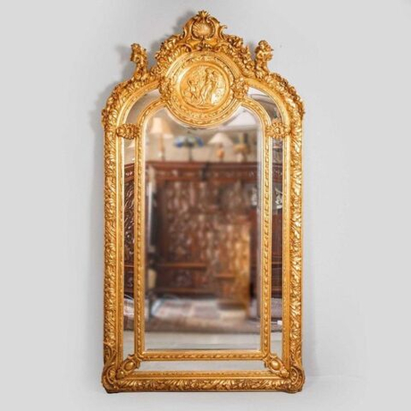 Винтаж: Напольное зеркало в дворцовом стиле