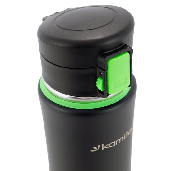 Термос-бутылка 500 мл из нержавеющей стали Kamille KM-2066