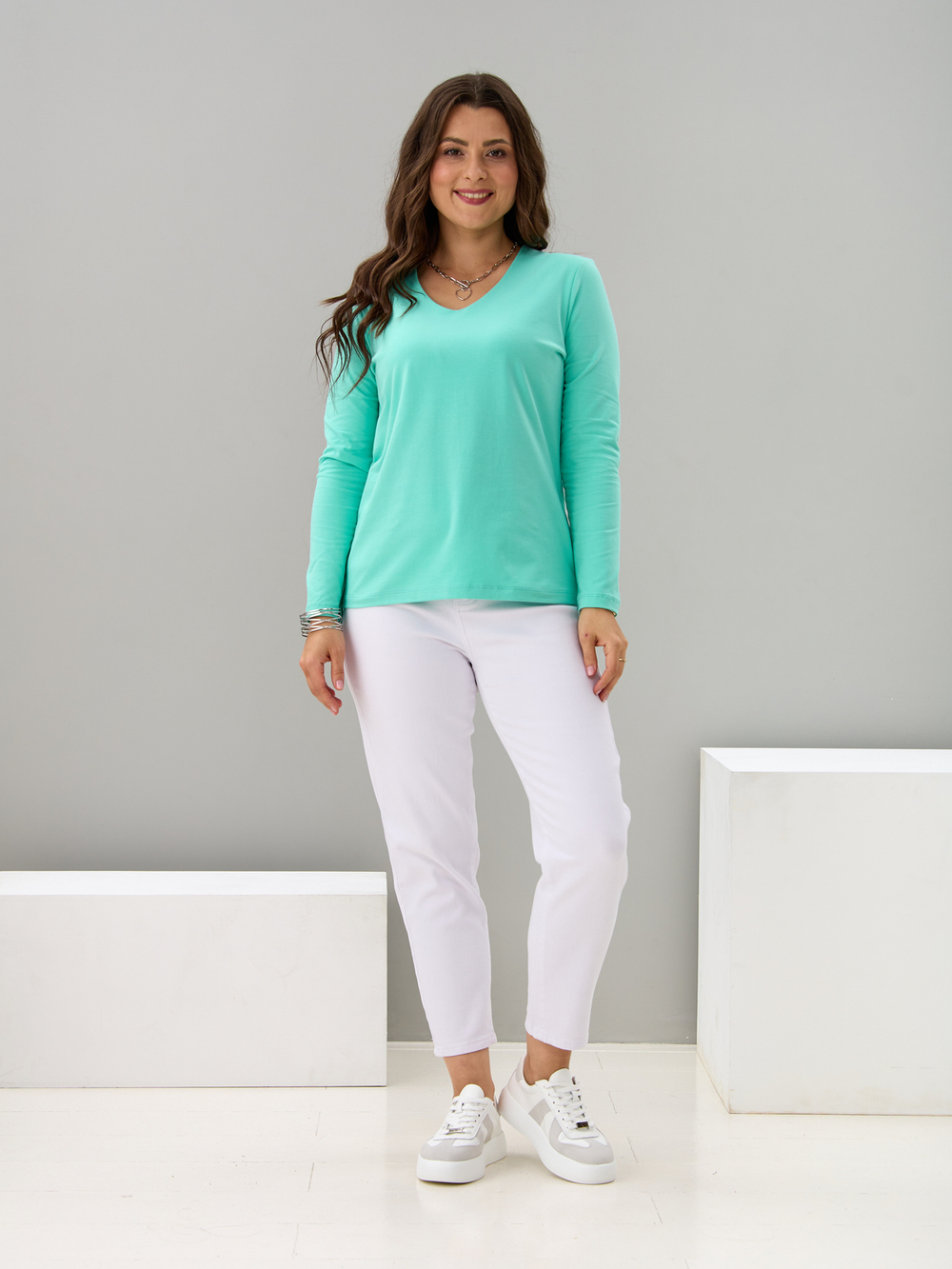 Лонгслив ЛНкл-080/ментол