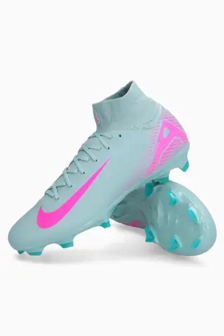 Бутсы Nike Zoom Mercurial Superfly 10 Pro FG - голубой