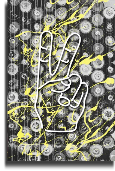 Постер "Hello, world"