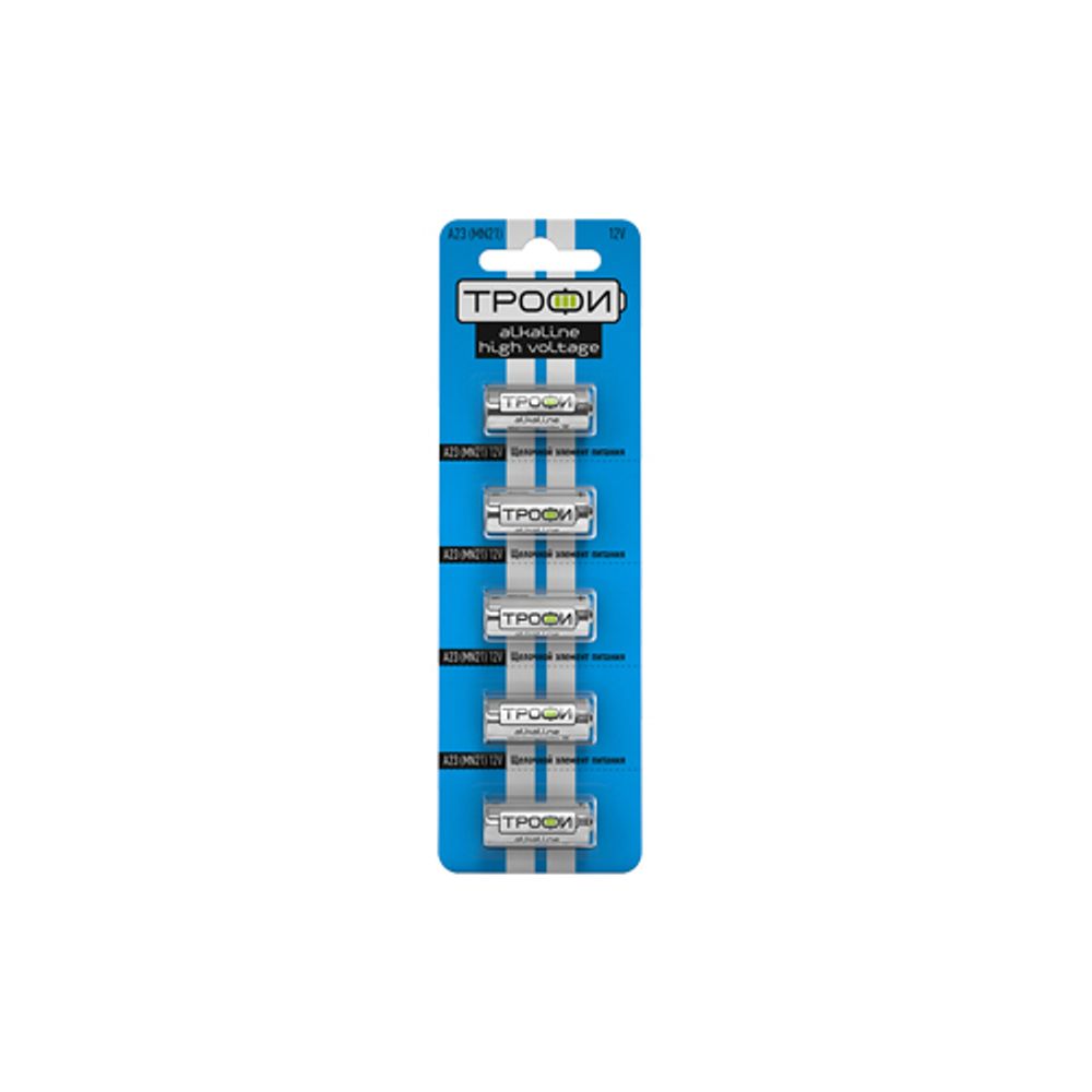 Батарейки Трофи A23-5BL ENERGY POWER Alkaline