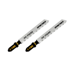 Пилки для лобзика по металлу тип T118G 76 х 50 мм чистый рез 2 шт ПРАКТИКА