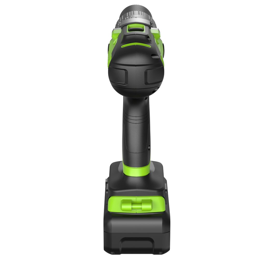 Дрель-шуруповерт ударная акк. Greenworks GD24DD60, 24V, б/щет, 30/60Нм,1х4Ач,ЗУ,кор (3704107CUB)