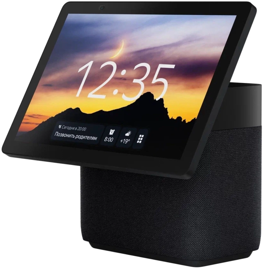 Умная колонка Yandex Станция Дуо Макс Zigbee Алиса черный 60W 1.0 BT/Wi-Fi 10м (YNDX-00055BLK)