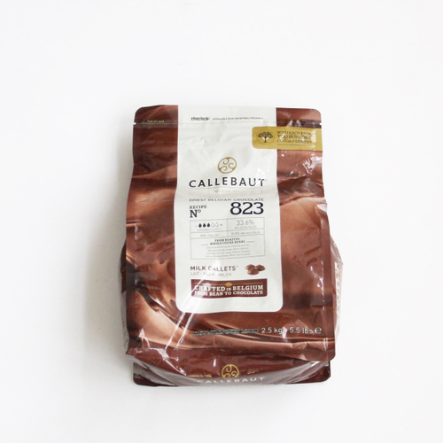 Шоколад молочный таблетки 33,6% Callebaut Бельгия 2,5кг