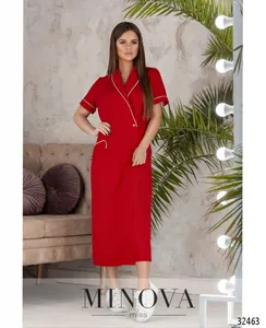 Платье 567н-красный Minova