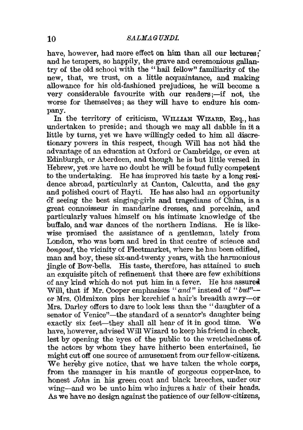 Salmagundi | Washington Irving