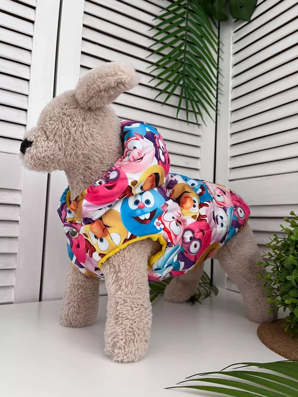 Утепленный жилет для собак и кошек