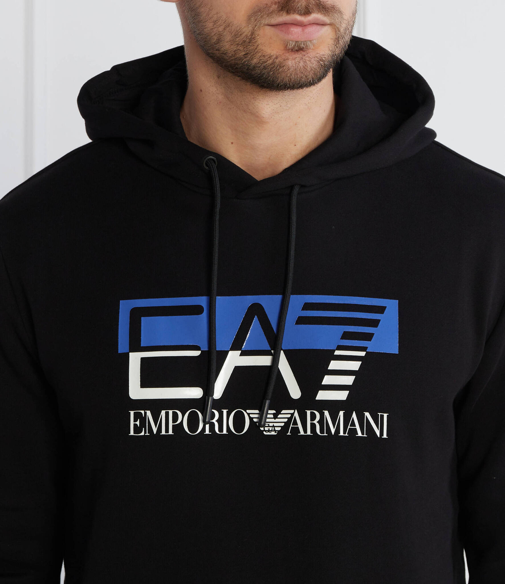 Худи EA7 - черный(6RPM02 PJ07Z)