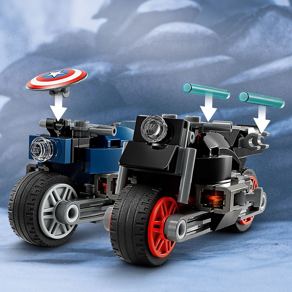 LEGO Marvel — Велосипеды Черной Вдовы и Капитана Америки 76260 / артикул   76260  / GTIN 5702017419763