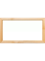 Деревянная рама 30x65 для картин на подрамнике сеч. 40x18