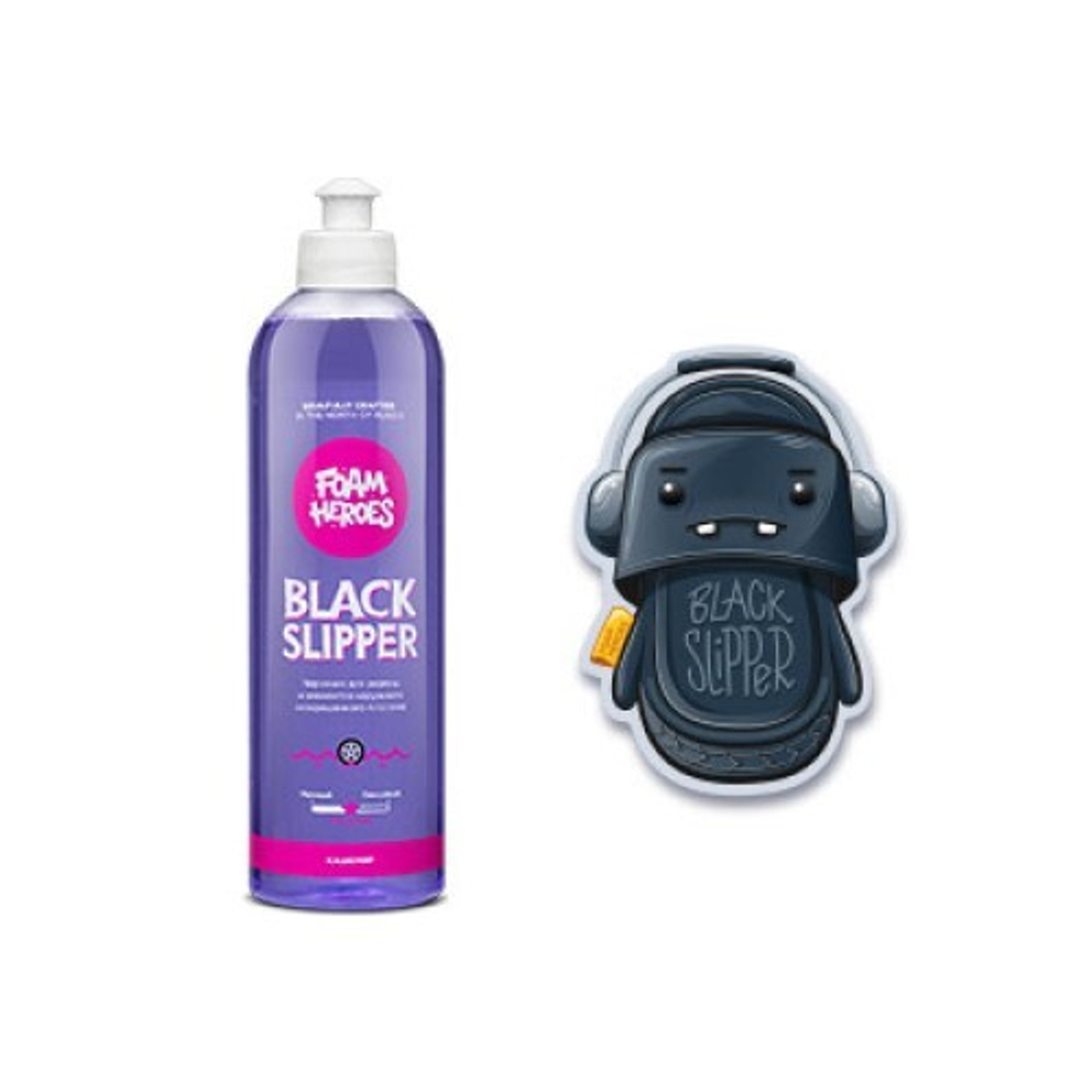 Foam Heroes Black Slipper чернение для автомобильных шин, 500мл.