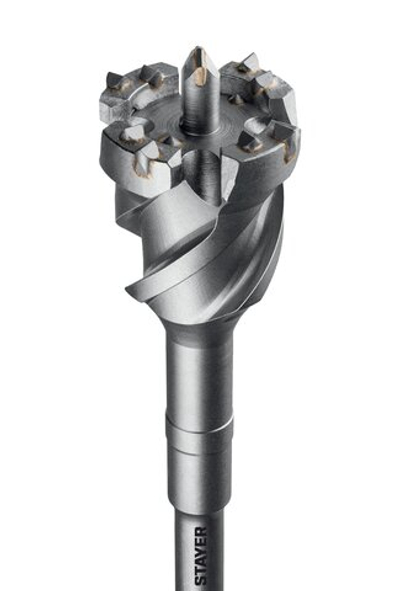 STAYER HERCULES-4Х d 45 х 500/600 мм, SDS-max проломной бур, PROFESSIONAL (29319-45-600)