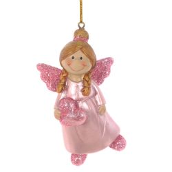 GAEM Украшение новогоднее "Ангелочек, L6 W4 H9,5 см, 2в.