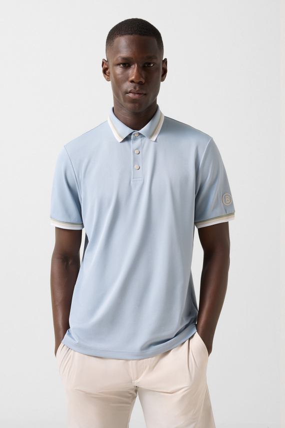 Рубашка-поло BOGNER GOLF ARIK в голубом цвете