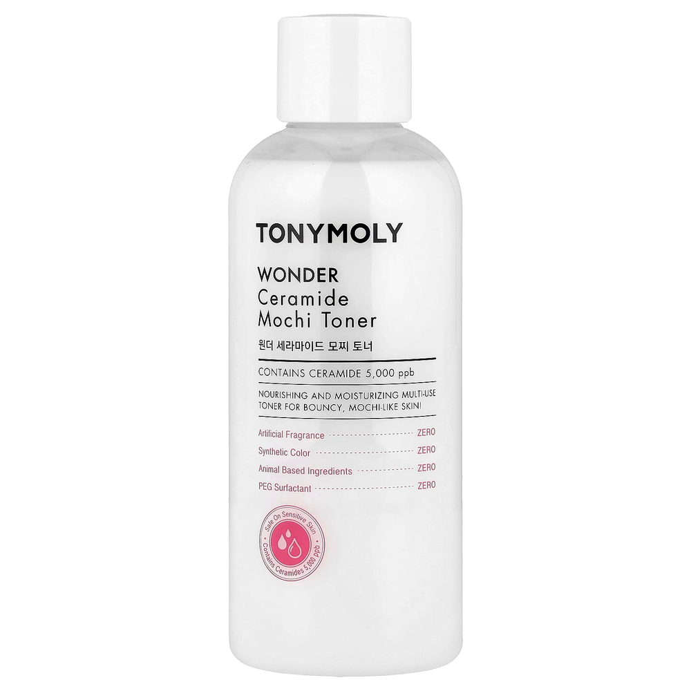 TonyMoly, Wonder Ceramide Mochi, тоник с керамидами, 300 мл (10,14 жидк. унции)