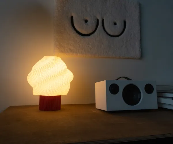 Лампа настольная Cream Red