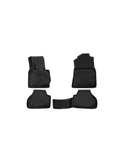 Коврики в салон для BMW X4, 2014-2017, (F26), Внед, (Европа), 4 шт. (полиуретан) ELEMENT3D0542210K