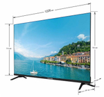 Телевизор Витязь 55LU1222, 140см, 4K UHD, LED, Smart TV, OS YaOS, USB, DVB-T2/C/S2, черный