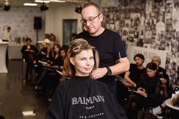 6 ноября в Международной Школе Keune Design прошел мастер-класс английского hair-стилиста BALMAIN HAIR  Пола Кертиса