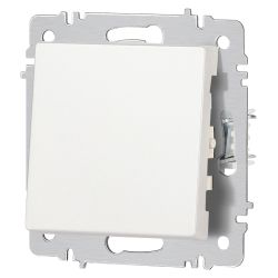 Переключатель перекрестный Intro Accent 6-108-06 10А-250В IP20 СУ AL/CU перламутр | Intro