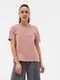 Футболка женская Basic line, цвет пыльно-розовый, р-р 46