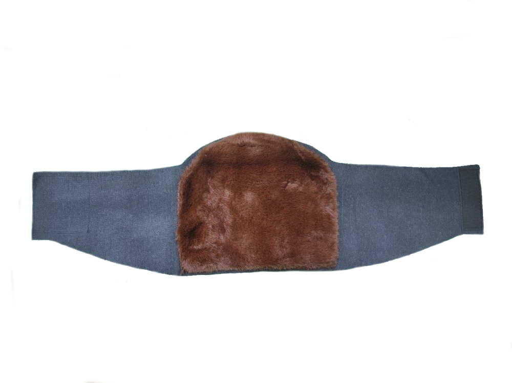 Согревающ.узкий пояс на липучке