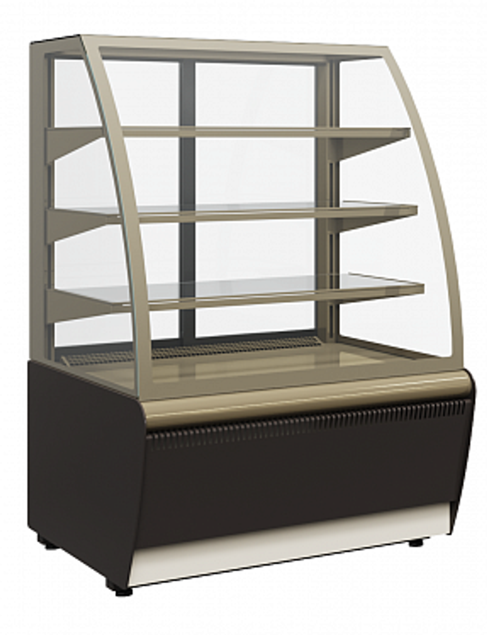 Витрина холодильная K70 VV 1,3-1 STANDARD 0102-0109 (ВХСв-1,3д Carboma Люкс)