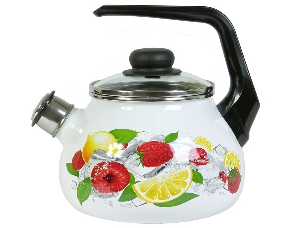 Чайник 2л со свистком "Лимон"