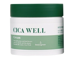 BEAUUGREEN CICA WELL Успокаивающий крем с центеллой и пробиотиками 50 мл