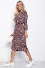 Платье Стильный баланс (коричневое) П10875 LT Collection