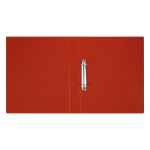 Папка на 2 кольцах А4 красная 40мм (Стамм)