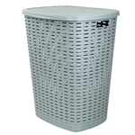 Корзина для белья VERDE 50 л. цвет серый
