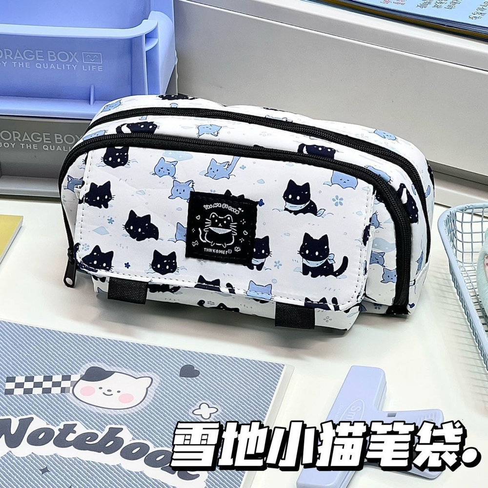 Пенал "Black and Blue Cat"