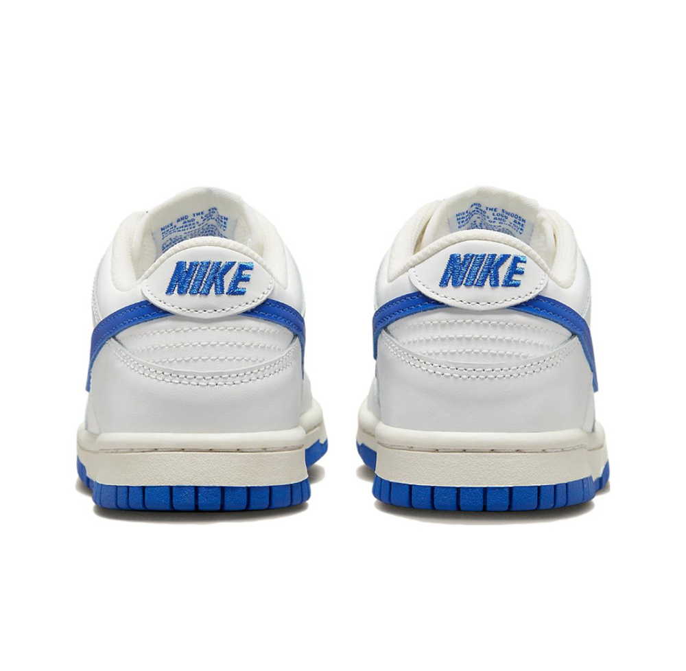 Кроссовки Nike Dunk Low 'White/Royal' (GS) DH9765-105
