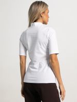 Водолазка с коротким рукавом (белая) Б15598-50М LT Collection