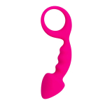 Розовая анальная втулка 12,5см ToyFa ToDo Bong 357029