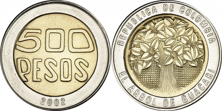 Монеты Колумбия