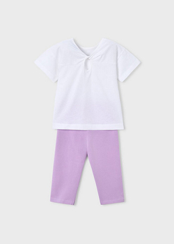 футболка с леггинсами