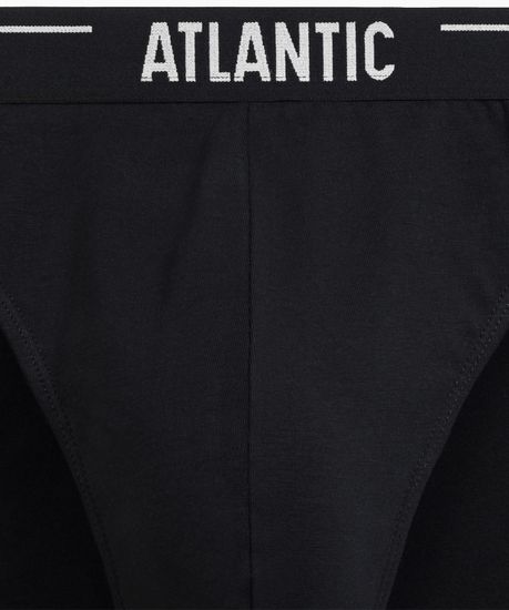 Трусы (5шт) мужские слипы спорт Atlantic, 5SMP-004, хлопок, морская волна + бирюзово-зелёные + чёрные + серые меланж + тёмно-голубые