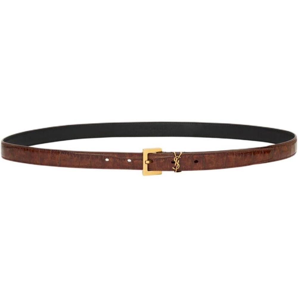 Пояс SAINT LAURENT 2CM, 554465AAEWX