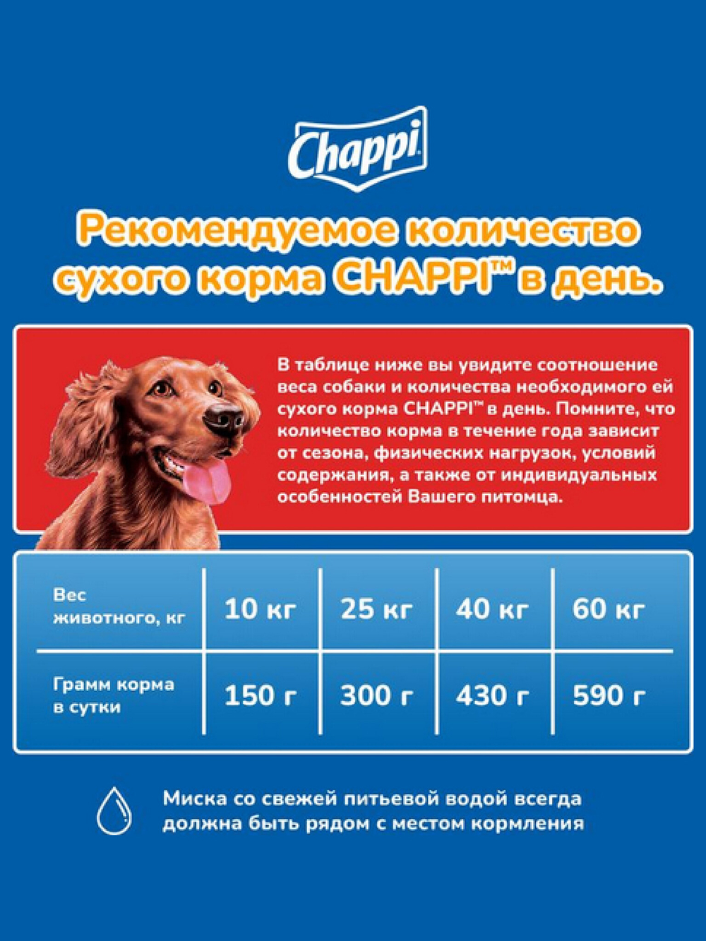 Сухой корм для взрослых собак всех пород. Говядина