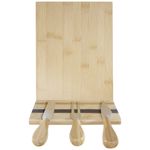 Mancheg Бамбуковая доска для сыра и инструменты