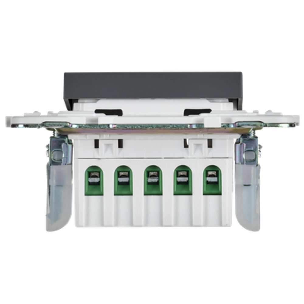 SKANDY Кнопка звонка с индикацией для отелей 10А SK-V17T титан IEK