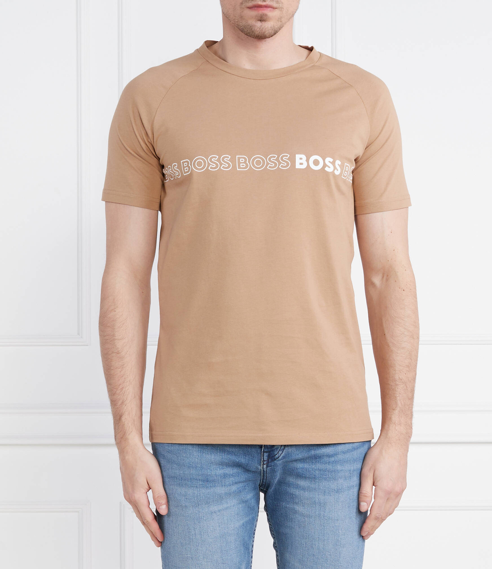 Футболка BOSS BLACK - коричневый(50491696)